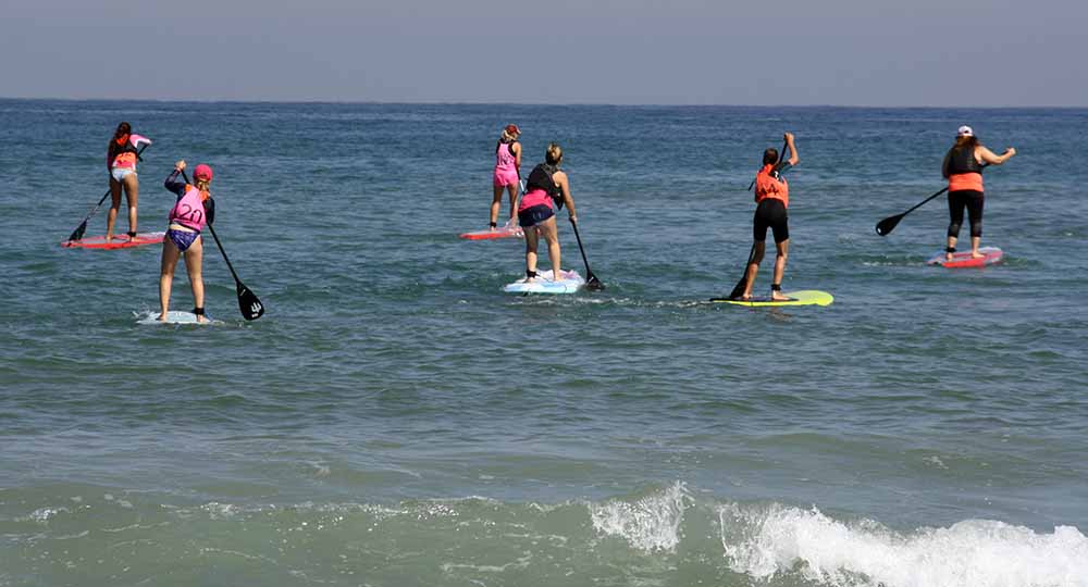 תחרות סאפ נשים - מועדון סרף סייקל בקריית ים (צילום - חן קטורזה)