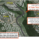 הדמיה – נחל עובדיה והתכנית לבנות בו כביש