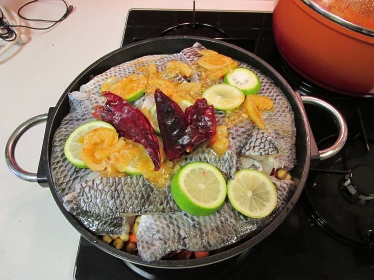 A recipe for spicy Moroccan-style fish from Haifa, Ruthie Pinto - Chai ...