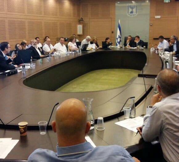 ועדת הכספים של הכנסת (צילום: ירון חנן)