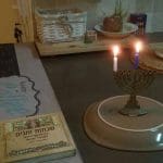 נר_ראשון_בבית_הכנסת_הדר_עליון_בחיפהבחיפה._צילום_-_טל_שדה