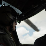 טייס חיל האוויר במסוק היסעור. צילום – דובר צהל
