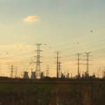 בתי הזיקוק בחיפה בשקיעה 3. צילום – חי פה