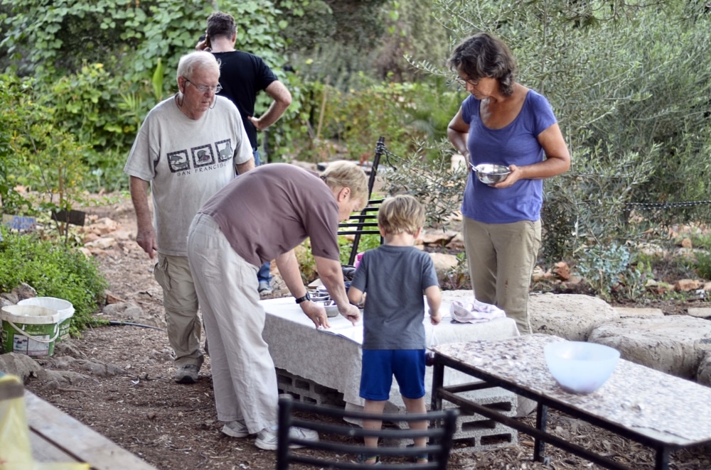 גינה קהילתית - גבעת השבשבת בשכונת נווה שאנן בחיפה (צילום: חגית אברהם)