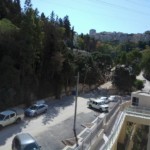רחוב חביבה רייך בחיפה – מבט מלמעלה על הרחוב
