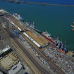 נמל חיפה ושטחי אחסון של כלי רכב