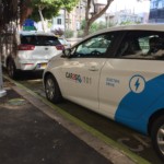 רכב חשמלי שיתופי – Car2Go (צילום: ירון כרמי)