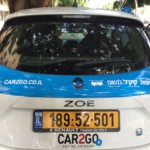 רכב חשמלי שיתופי – Car2Go (צילום: ירון כרמי)