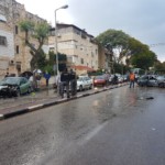 תאונה ברחוב אלנבי בחיפה (צילום: איחוד הצלה)