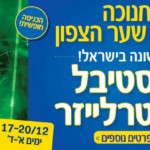 באנר קניון שער הצפון – חנוכה – פסטיבל אוטרלייזר – מלבני