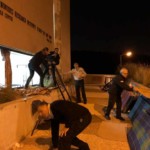 פינוי השתלטות חרדים על מבנה ברמת בגין (צילום – ראובן כהן – דוברות עיריית חיפה)