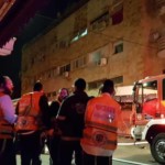 שרפה ברחוב סירקין בחיפה (צילום – איחוד הצלה כרמל)