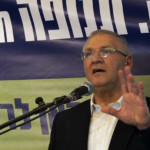 אביהו האן בכנס ההכרזה על מועמדותו לראשות עיריית חיפה (צילום – ירון כרמי)