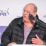 גדי מרגלית בכנס יוזמה לאומית בחיפה עם אראל מרגלית (צילום – ירון כרמי)