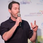 ניר גרטצמן בכנס יוזמה לאומית עם אראל מרגלית – חיפה (צילום – ירון כרמי)