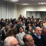 קהל בטקס הפתיחה של מתנס חליסה עם הקרן לחיפה 20.02.2018 (צילום – מיכל ירון)