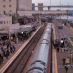 תחנת רכבת תחנת השמונה ומסילת הברזל (צילום – ירון כרמי)