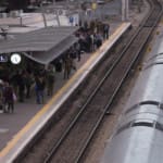 תחנת רכבת תחנת השמונה ומסילת הברזל (צילום – ירון כרמי)