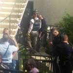התבצרות בבית בחיפה צילום המשטרה