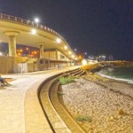 חוף הגולשים – מקום מרהיב ביופיו ונטוש – חיפה 2018 (צילום – ירון כרמי)