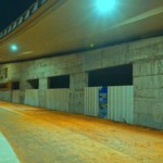 שלד אטום – מועדון הגולשים – מחלף אלנבי 2018 (צילום – ירון כרמי)