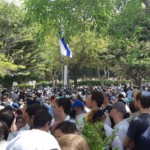 טקס הזיכרון בבית העלמין בחיפה