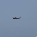 מסוק היסעור מעל חיפה במטס חיל האוויר (צילום – איציק שכטר)