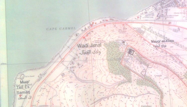 מפת חיפה – 1943
