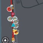 האירוע ב-WAZE – תאונה קשה על כביש החוף לייד מחלף עתלית – 23.5.2019 (צילום – אילן זיס)