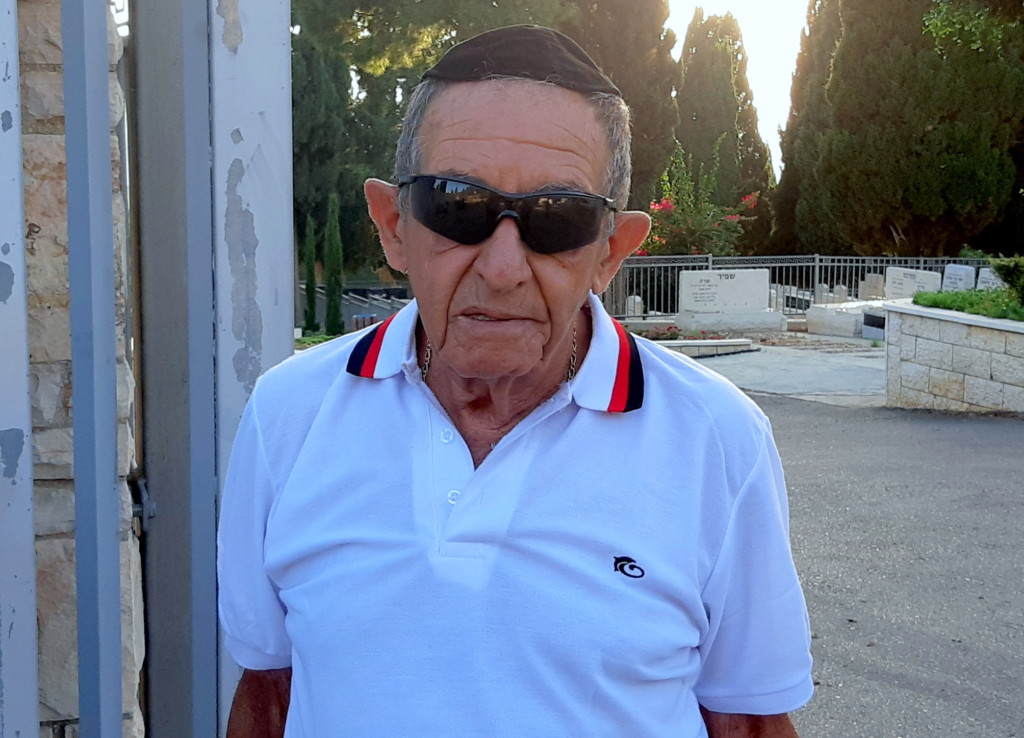 משה רן, אביו של אבי רן ז"ל (צילום: אדיר יזירף)