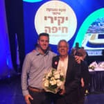 פרופ' עציוני ואחיינו – עו"ד דוד עציוני, המועמד לראשות העיר