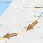 כיוון זרימת הביוב מקריית ביאליק, דרך נחל גדורה לחופי קריית חיים דרך הקישון