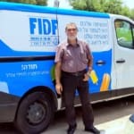 איש האבטחה ראובן פריזי – אירועי "שבוע ההוקרה לחיילי צה"ל" בחיפה – 06/07/2018