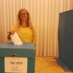 אילנה דיחנו, יו"ר הנהגת הורים – ביה"ס חוגים בוחרת (צילום: מנשה שמש)