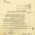 מסמך נדיר מ-1948 יור הסוכנות היהודית מבקש ממנכל הרכבת דאז הסעות עולים חדשים שהגיעו למדינה הצעירה דרך נמל חיפה