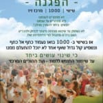 הזמנה להפגנה גדולה במרכז זיו בנווה שאנן – צביון בית הספר הפתוח