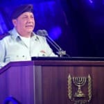 הרמטכ"ל גדי אייזנקוט – טקס סיום קורס חובלים – 01/08/2018 (צילום – ג'ו לוציאנו)