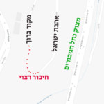 חיבור מוצע בין רחוב מקור ברוך לרחוב אהבת ישראל