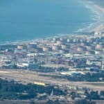 חוות מיכלי תש"ן – ומסלול שדה התעופה (צילום – נגה כרמי)