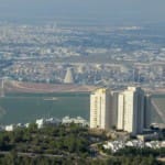 מפרץ חיפה בתי הזיקוק נשר המפעלים הפטרוכימיים הקריות (צילום – נגה כרמי)