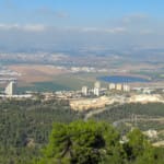 נשר – מבט מהאוניברסיטה (צילום – נגה כרמי)