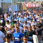 מרוץ חצי מרתוןSAUCONY  חיפה (צילום: דוברות עיריית חיפה)