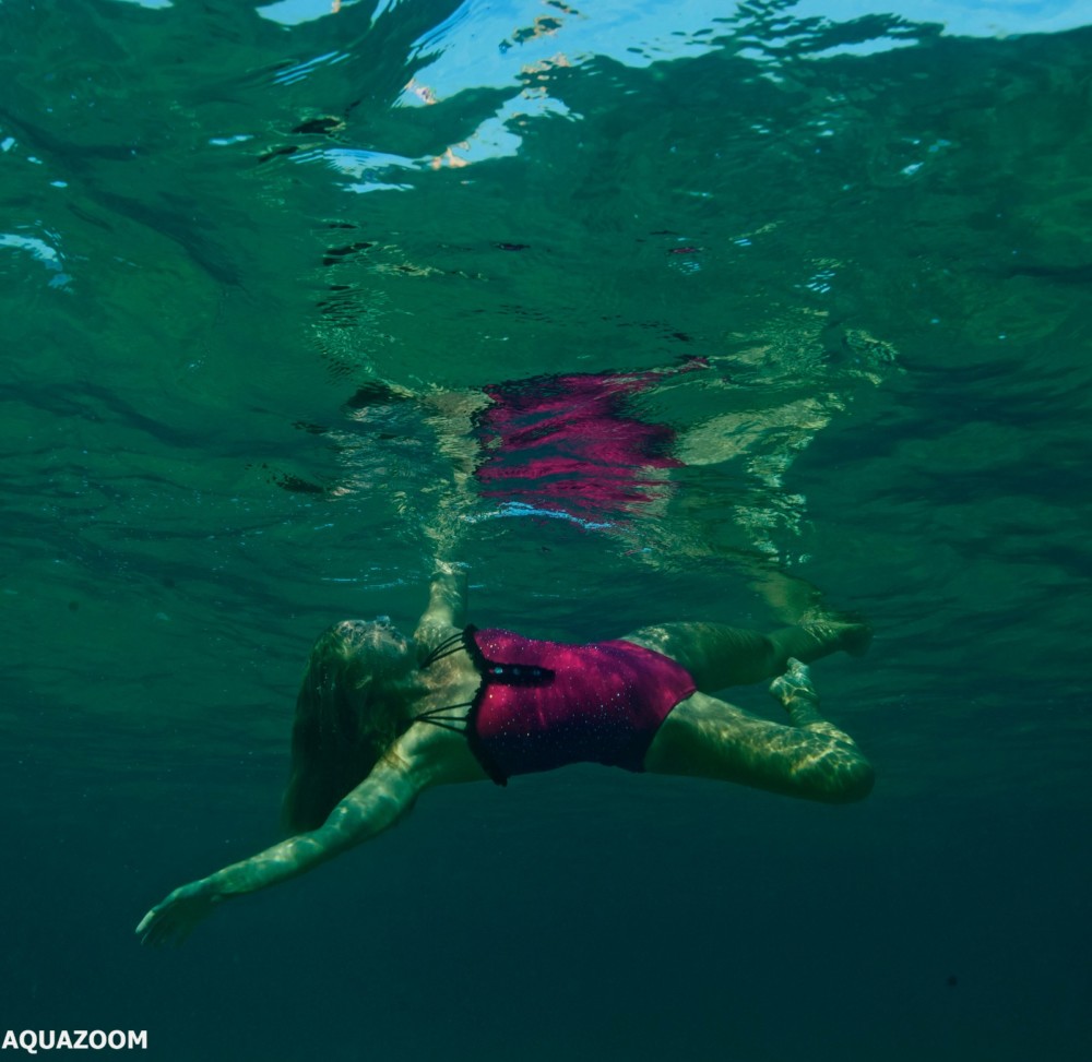 צילומים מרהיבים של ביה"ס לשחייה צורנית אקווה דאנס בחוף נווה ים - 30/9/2018 (צילום: AQUAZOOM - אמיר וייצמן)