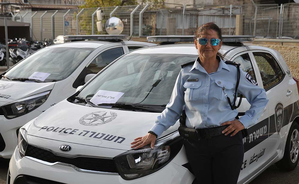 השוטרים הקהילתיים מצטיידים ברכבי מיני חדשים לשיטור הקהילתי - טקס ההשקה במחוז חוף - 27/11/2018 (צילום: דוברות משטרת מחוז חוף)