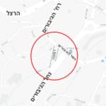 חיבור בין רחוב הגיבורים לכביש נחל הגיבורים (הדמיה מאת חי פה)