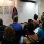 רותי גור, מפורום להוגנות בהתחדשות ולדיור ציבורי – חיפה (צילום: רגב נתנזון)
