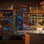 גרפיטי על מועדון "החורבה" בחיפה – עיר תחתית (צילום: ירון כרמי)