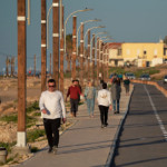 טיילת החוף בשקמונה – רחוב יוברט המפרי (צילום: ירון כרמי)