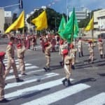 תהלוכת "מארון הקדוש" התקיימה במזג אוויר גשום בחיפה (צילום: חנא נחאס)