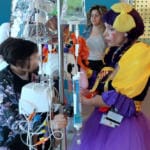 חג הפורים – הפנינג לילדים במח' אונקולוגיה ילדים בבית החולים רמב"ם בחיפה (צילום: "ארטיקגרפיקס" דניאל ושירה)
